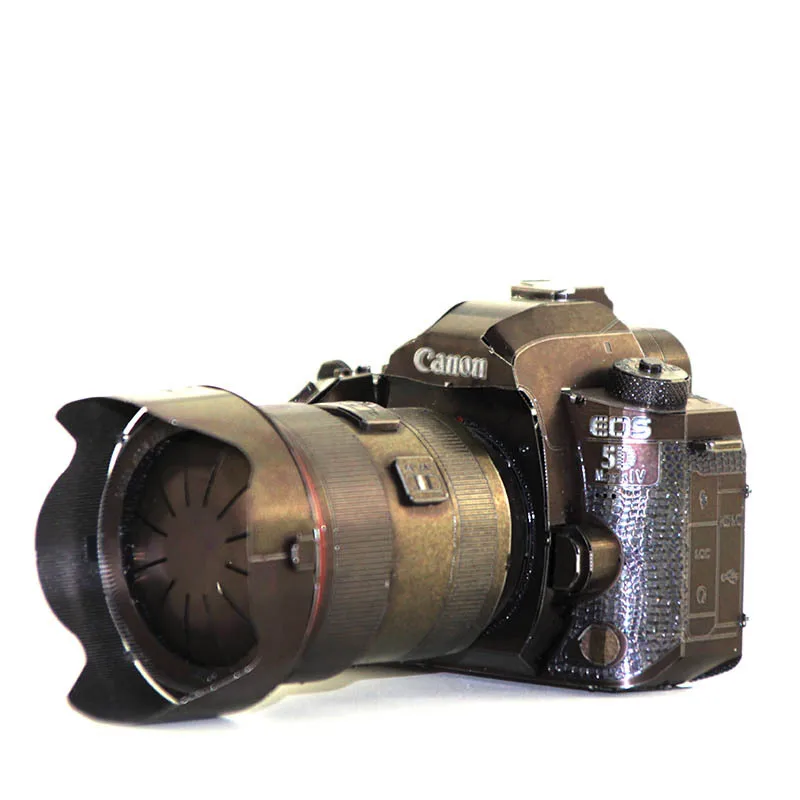 Love Spell цельнометаллический ручной работы Собранный 3D DIY пазл собранная модель цветное покрытие камера Canon