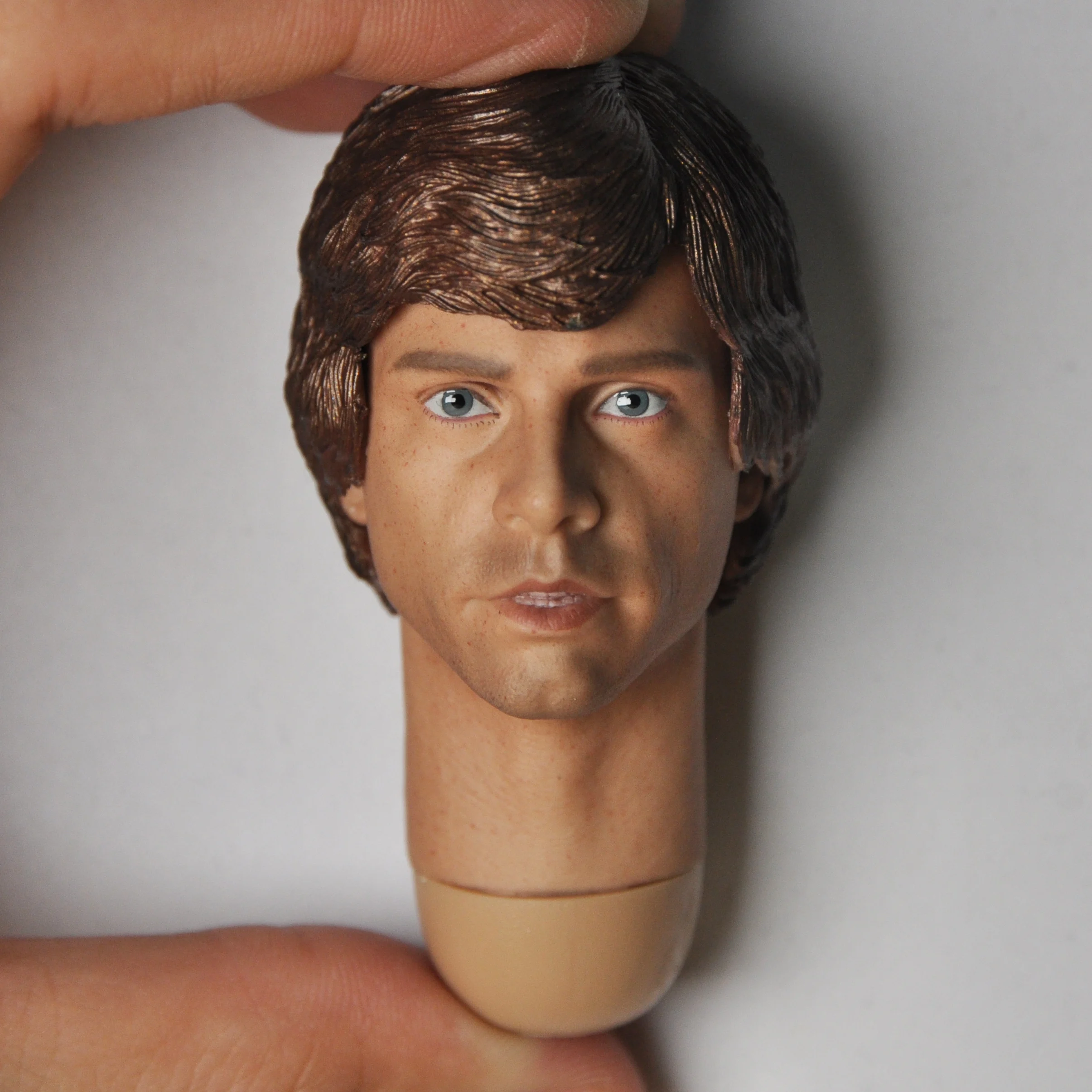 Details about   1/12 Luke Skywalker Star Wars Head Sculpt Unpainted fit 6“ Figure Shf ML Mez 