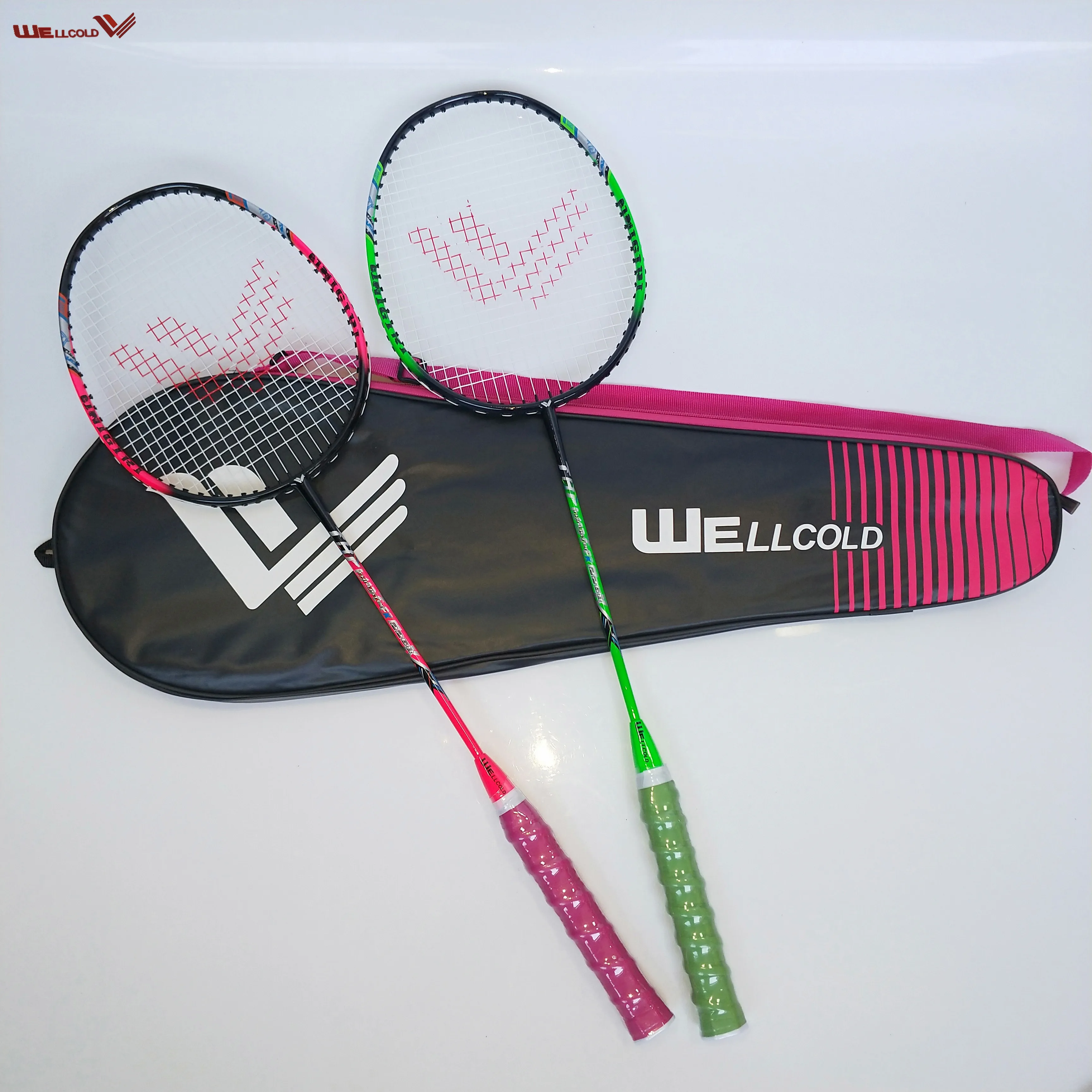 Hot selling aluminum professional badminton set,best badminton racket for training