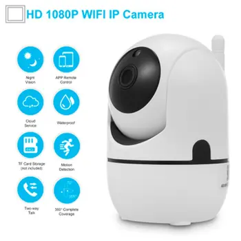 

Tracking Moving Head Surveillance Camera Infrared Internet Two-Way Audio Motion Detection Alerts Home Security