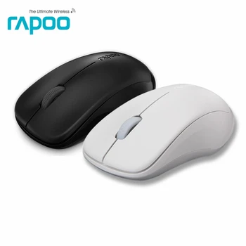 

Original Rapoo Silent Wireless Optical Mouse Mute Button Click Mini Noiseless Game Mice 1000 DPI for Macbook PC Laptop Computer