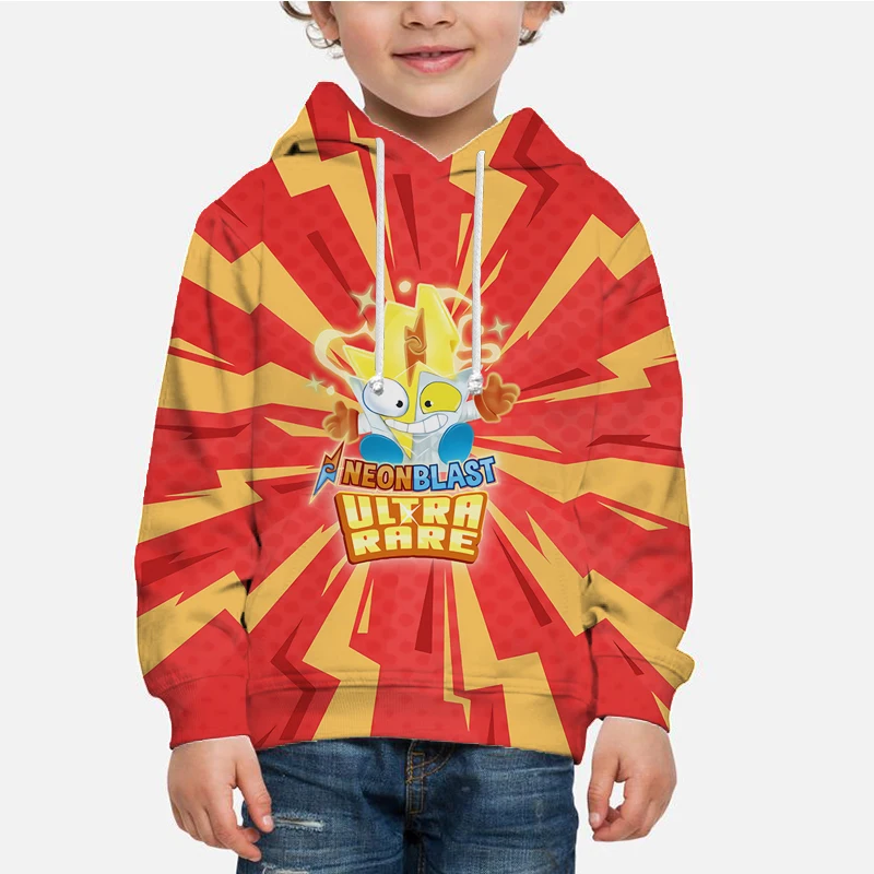 

Kids Superthings 8 Kazoom Neonblast 3D Print Hoodies Boys Girls Cartoon Pullovers Children Anime Sweatshirts Toddler Sudadera