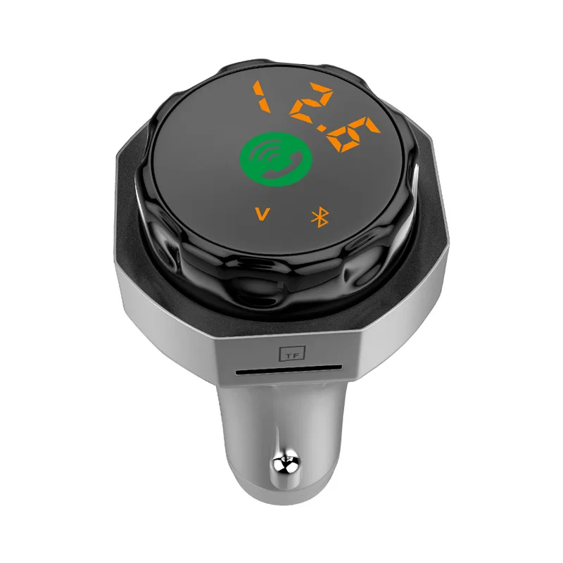 Автомобильный беспроводной fm-передатчик JaJaBor, Bluetooth, автомобильный комплект, AUX аудио, MP3 плеер, fm-модулятор, автомобильный комплект с громкой связью, двойной USB, автомобильное зарядное устройство