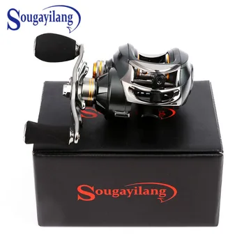 

Sougayilang 11+1BB Baitcasting Fishing Reel 7.0:1 High Speed Casting Fishing Wheel Max Drag Power 22LB Carp Fishing Reel Pesca