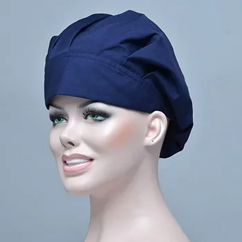 

Unisex Fashion Bouffant Cap Working Hat Sweatband Adjustable Tie Back masque Cap Outdoor safety protection Breathe care masque