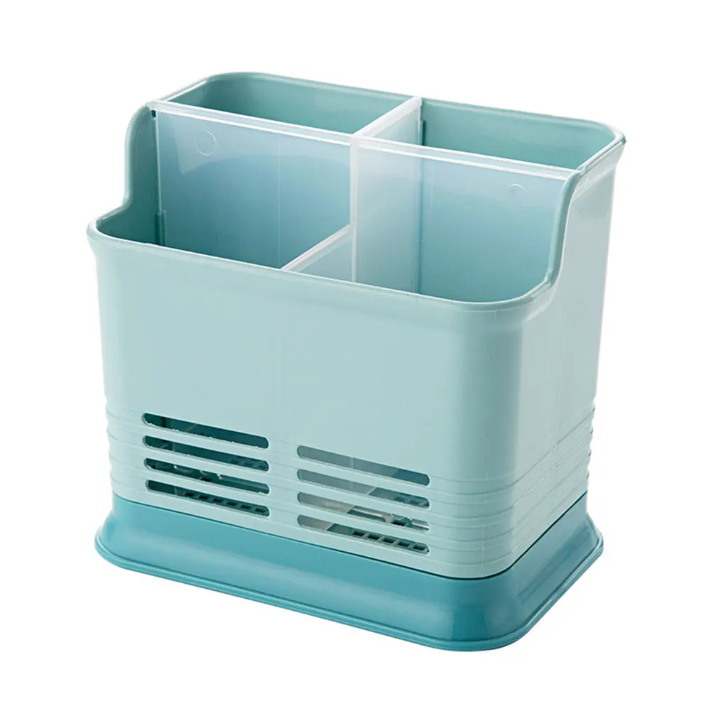 

Spoon Chopsticks Fork Plastic Storage Box Rack Multifunction Cutlery Holder Plastic Kitchen Countertop Box Rack Cutlery Holder