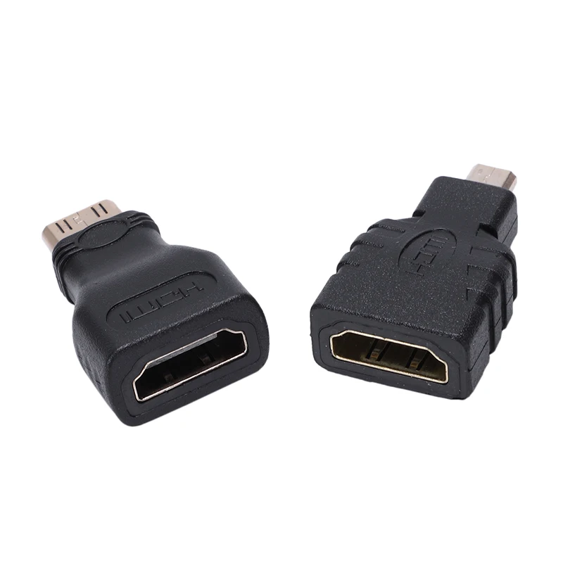 3 в 1 HDMI к Mini и Micro HDMI V1.4 конвертер адаптер кабель черный