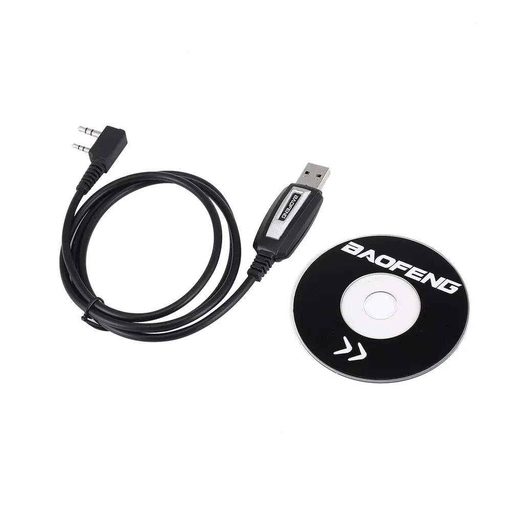 Baofeng USB Programming Cable UV-5R CB Radio Walkie Talkie Coding Cable K Port Program Cord for BF-888S UV-82 UV 5R Accessories afbeelding