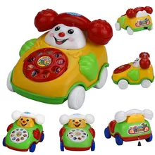 Новые образовательные игрушки мультфильм улыбка телефон автомобиль развивающая детская игрушка подарок случайный цвет и стиль#/8