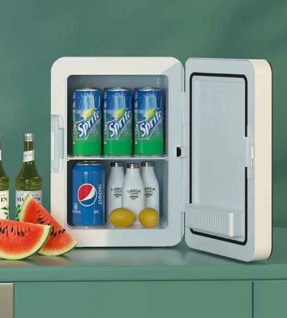 Dormitory car student cosmetics mini durable beautiful energy-saving quiet small refrigerator J05