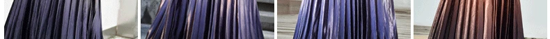 Женские длинные юбки юбка для девочек градиентные новые плиссированные юбки градиентные длинные юбки 6901 осень зима