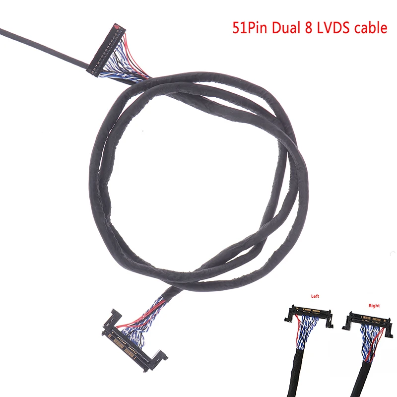 FIR-E51PIN LVDS кабель 2 Ch 8-бит 51 шпильки 51pin двойной 8 LVDS кабель ЖК-панель