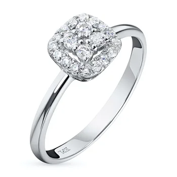

Ring in white gold with diamonds e0901kts04193800