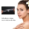 Disposable 50pcs / lot Microblading Ruler Guide Ruler Adhesive Sticker Permanent Eyebrow Makeup Eyebrow Tool 6