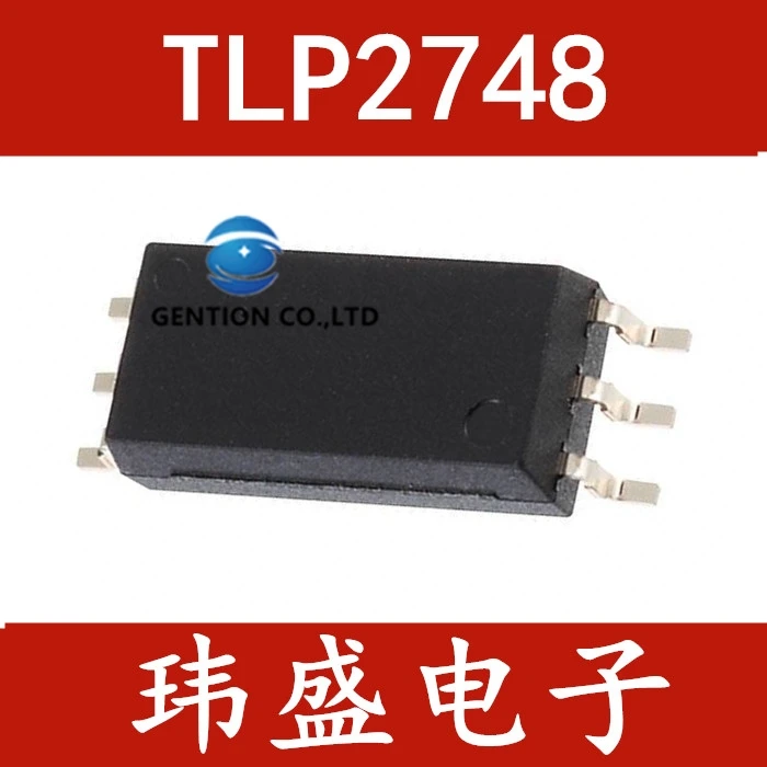 

10 шт., фотоэлектрическая муфта TLP2748 SOP-6 TLP2748