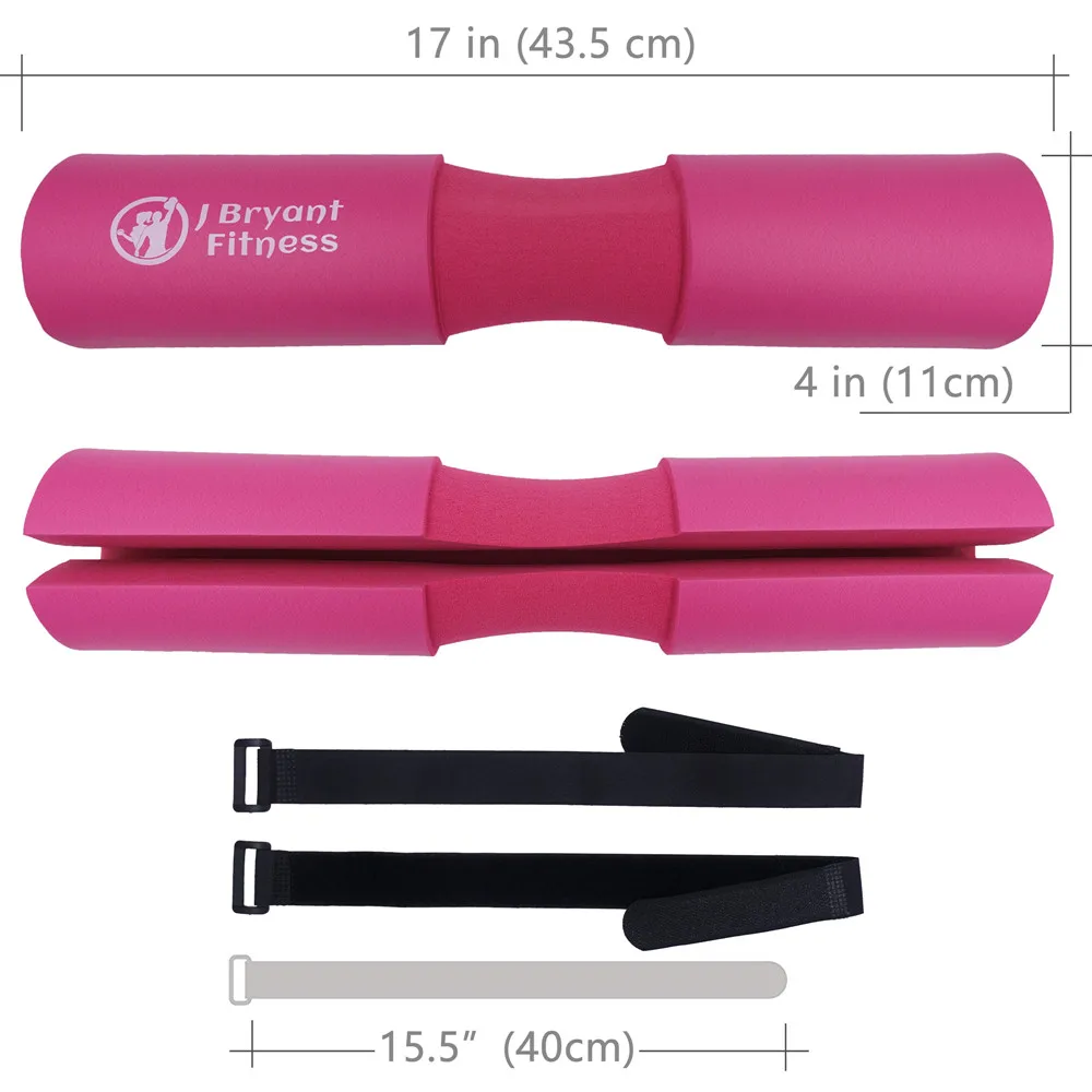 Barbell Pad Squat Pad Protector for Neck & Shoulders Fitness Bodybuilding Gym Equipment Weight Lifting Squats Hip Glute Bridges 2