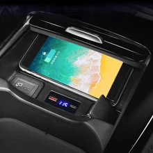 Per Mercedes Benz W177 W247 W188 CLA GLA GLB 2019 2020 2021 15W caricabatterie per telefono wireless per auto caricabatterie piastra di ricarica rapida