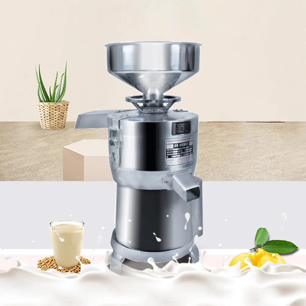 

125 type Commercial Soybean Milk Machine Electric Tofu Soybean Grinder Filter-free Refiner Soymilk Machine Juicer Blender