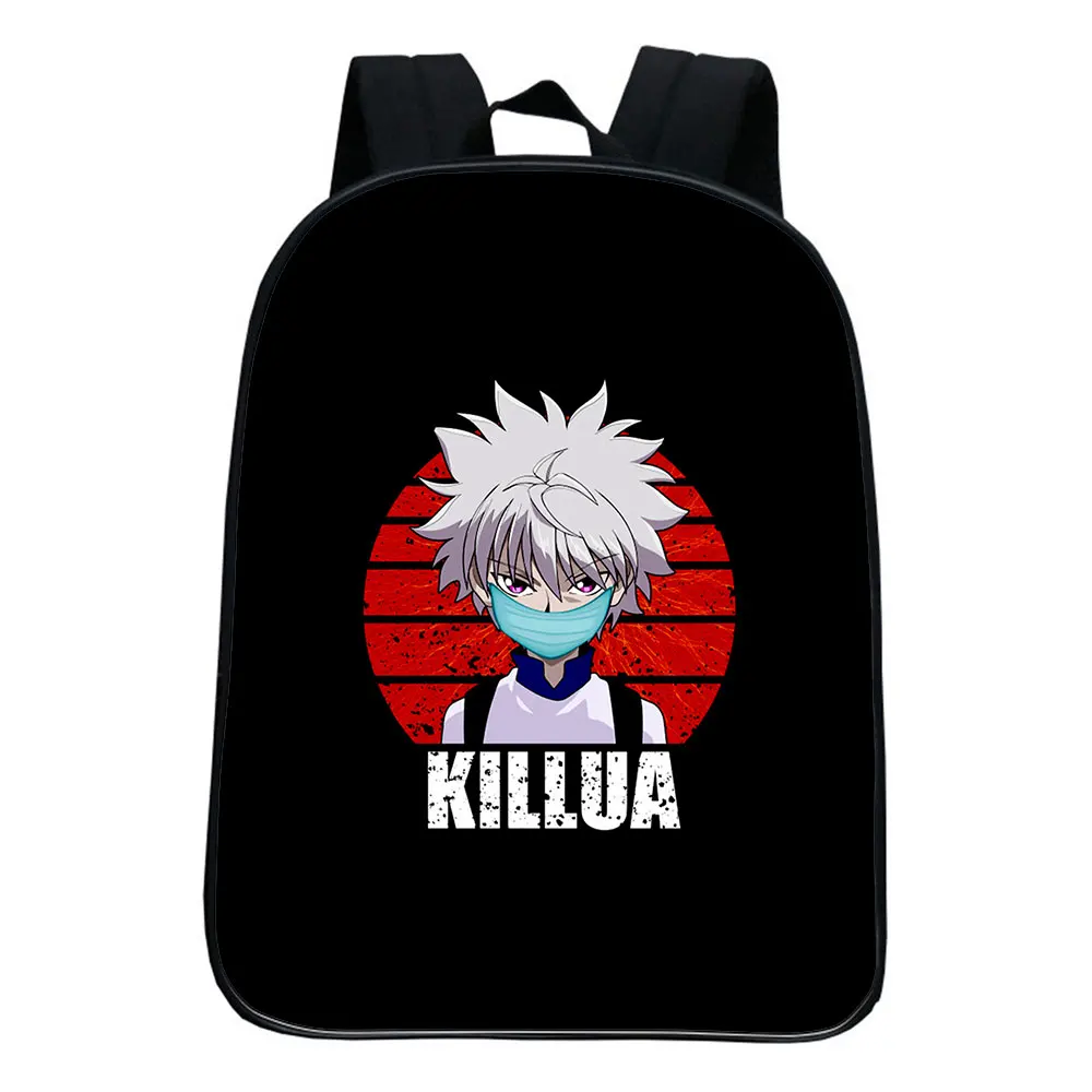

Рюкзак для девочек и мальчиков Hunter X Hunter, школьный ранец с аниме принтом для подростков, Подарочный детский мультяшный рюкзак