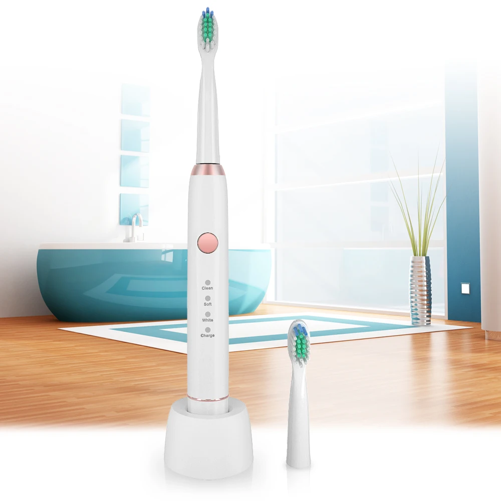 M100 Smart Electric Toothbrush With 2 head Speed Sonic Toothbrush Whitening Oral Care Brush Head Dental floss M100 Smart Electric Toothbrush With 2 head Speed Sonic Toothbrush Whitening Oral Care Brush Head Dental floss