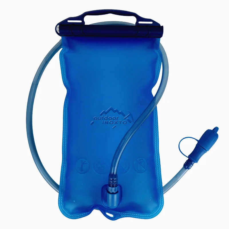 1 x 1.5L water bag INOXTO сверхлегкий рюкзак для бега портативный Trail жилет для марафона гидратационная Сумка для бега на велосипеде пешего туризма спорта на открытом воздухе Рюкзак - Цвет: 1 x 1.5L water bag
