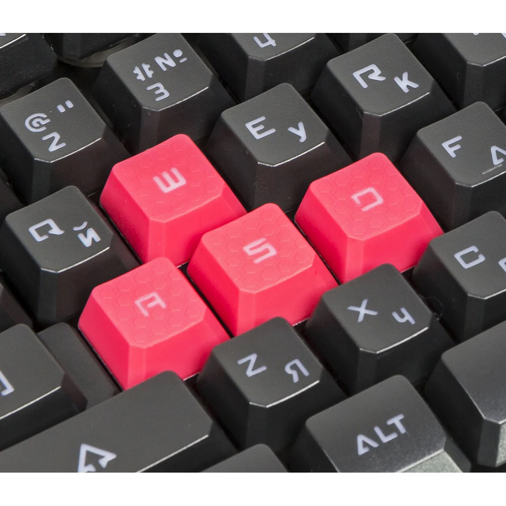 Клавиатура A4 Bloody B160N черный USB for gamer LED