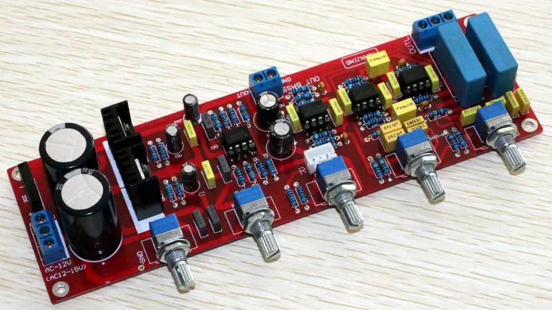 YJ0016-2.1 NE5532 тон плата предусилителя