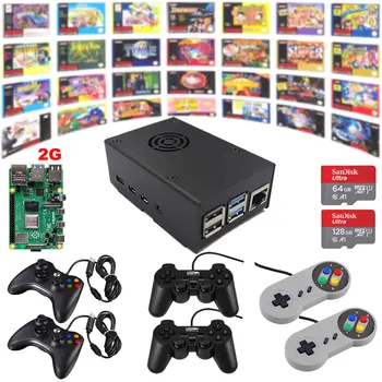 

Raspberry Pi 4 Model B Game Kit G4B01 2G Retro Game Console Fully Loaded Assembled