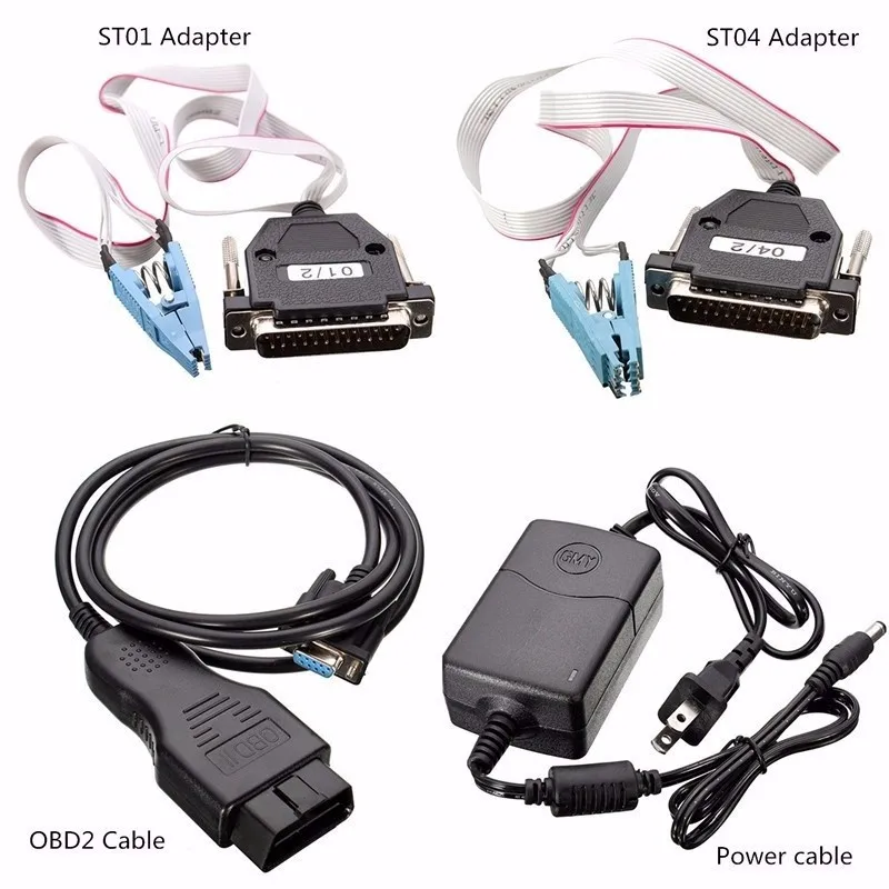  6 piece auto fault diagnosis instrument V4.94 newest meter tuner OBD DigiProg 3 odometer tuner The 