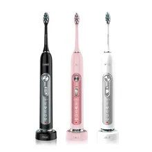 Перезаряжаемая электрическая зубная щетка звуковые зубные щетки для взрослых Водонепроницаемая 5 режимов Интеллектуальная электрическая зубная щетка