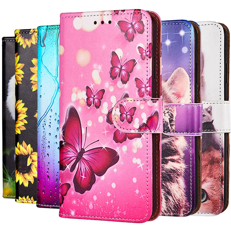 Кожаный чехол-книжка для Alcatel 1V 1B 1 S 1A 1SE SE B A 1C 3V 3 3X 2019 2018 3L 2020 1L 2021 5V | Мобильные