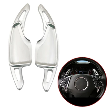 

2Pcs Aluminum Steering Wheel Paddle Shifter Extension for Chevrolet Camaro 2017-2020