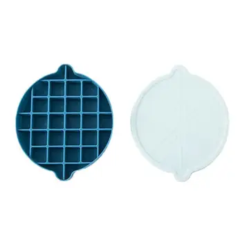 

Light Luxury Lemon Shape Silicone Ice Cube Tray With Diy Drink Ice Maker Mold Accessories Popsicle Cover Children Summer Cr G3G7