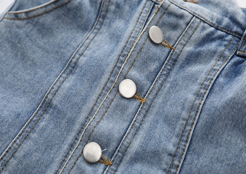 Girl Skirts Baby Girl Clothes New Casual Children Denim Skirt Kids Pockets Button Jeans Skirt For 3-15Years Girls GS58