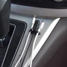 8 шт. автомобильный зажим для проводов с фиксированным зажимом, многофункциональный крепежный зажим, держатель, беспроводное зарядное устройство, usb-кабель, зажим, авто аксессуары