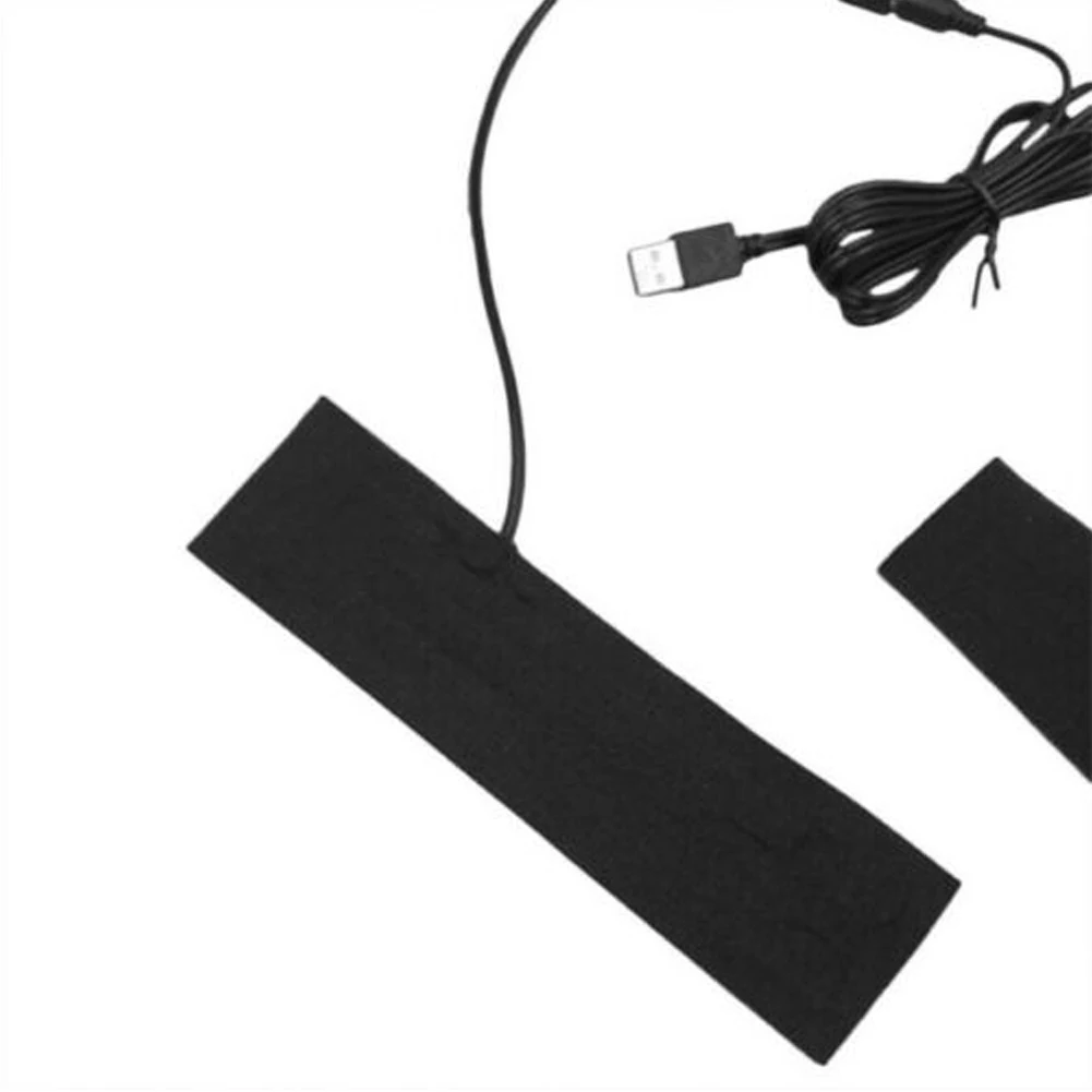 1 пара складная прогулочная самоклеящаяся зимняя стелька USB перезаряжаемая нагревательная ткань моющаяся теплая вставка прочная защитная ножка