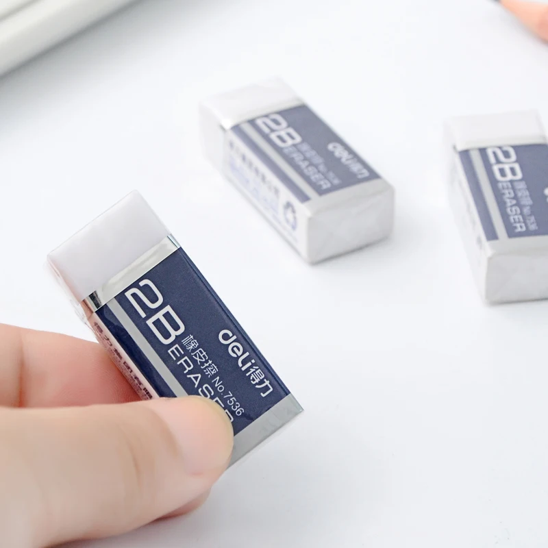 Милый мини-ластик 2B для школы и офиса белые мягкие мини-ластики канцелярские