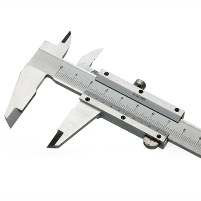 

6in/150mm Stainless Steel Vernier Calipers Digital Vernier Calipers Dual Reading Scale Accurate Measuring Device