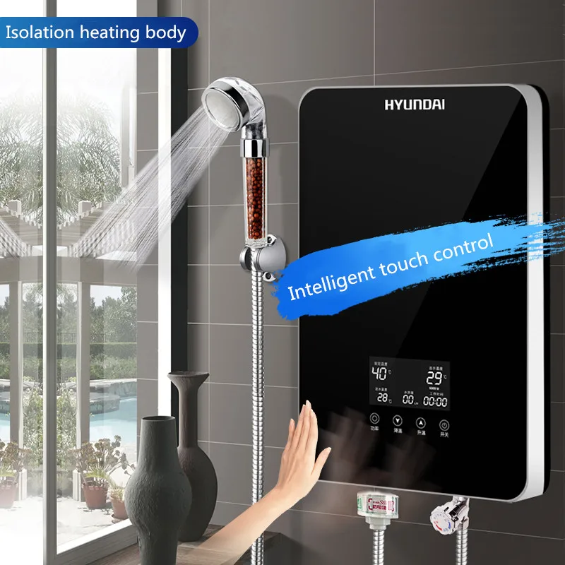 PROD 1005002694195691 220V Household Electric Water Heater Small
3-second Speed Hot Water Shower Water Heater Shower Tankless Water
Heater