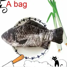 Сумка для карандашей в форме караси, имитации карпа, рыбы, кошелек, чехол для хранения на молнии