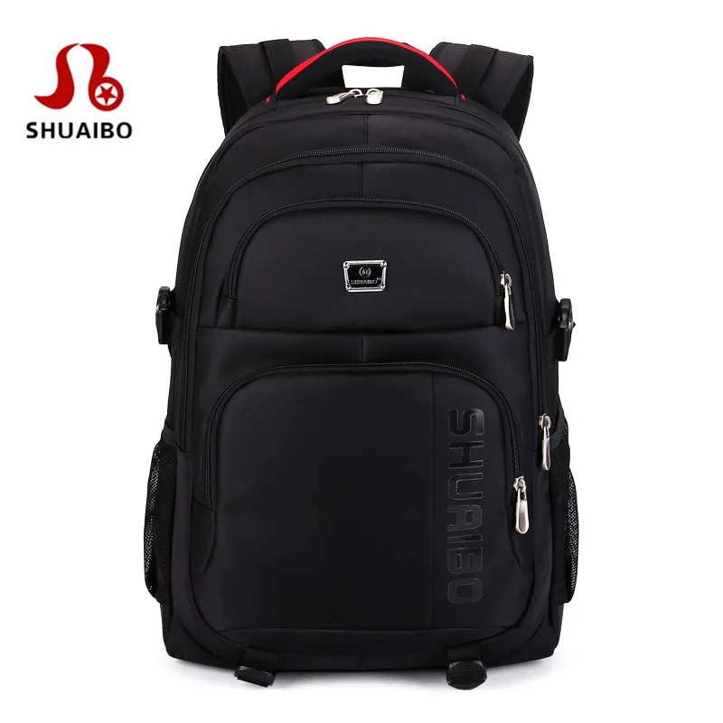 

Shuaibo Men Business 15.6-Inch Computer Backpack Fashion & Sports Casual Backpack Large-Volume Support Customization