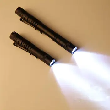 

Studyset CREE XPE Clip Mini LED Flashlight Torch Waterproof Handheld Penlight Lamp Powered By AAA Batteries(Not Included)
