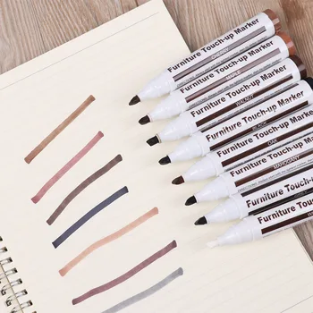 

2/3/12/17Pcs Filler Sticks Furniture Scratch Fix Wax Restore Wood Floor ToolsFurniture Repair Kit Patch Paint Pen Markers