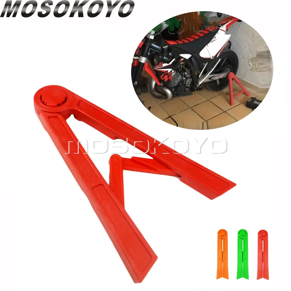 Motocross Dirt Bike Triangle Side Kickstand Support for Yamaha Suzuki