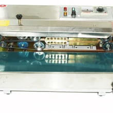 FR-900 Автоматическая непрерывная машина запечатывания пленки, упаковка из полиэтиленового пакета машина, расширенная пищевая лента герметик(110 В/60 Гц