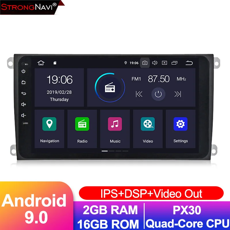 PX30 model DSP ips Android 9,0 4+ 64G Автомобильный DVD Мультимедиа gps для Porsche Cayenne 2003-2010& Cayenne S 2003-2010& Cayenne GTS 2003-2010 - Цвет: PX30 model