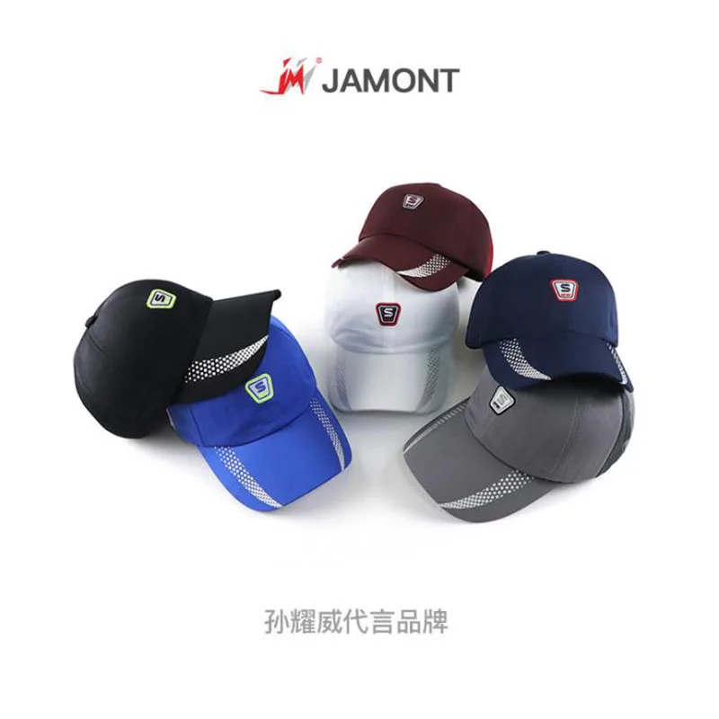 [JAMONT] модная летняя Мужская Бейсболка, женская кепка от солнца, дышащая быстросохнущая Кепка для папы, Спортивная Кепка Снэпбэк