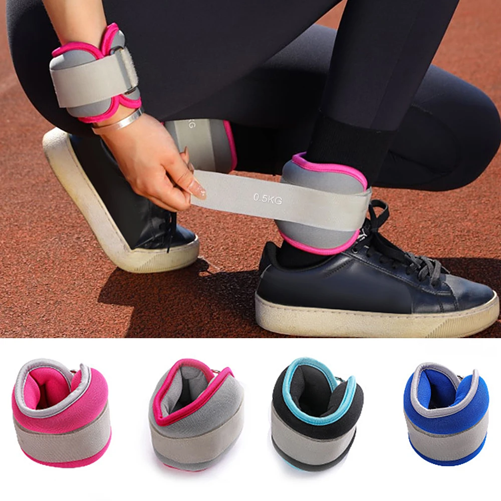 baai draaipunt Wegrijden 2 Stuks Pols Enkel Gewichten Strap Neopreen Fitness Pols Enkelbandjes  Gewicht Zandzak Voor Running Oefening 0.25/ 0.3/  0.5/1/1.5Kg|Enkelondersteuning| - AliExpress