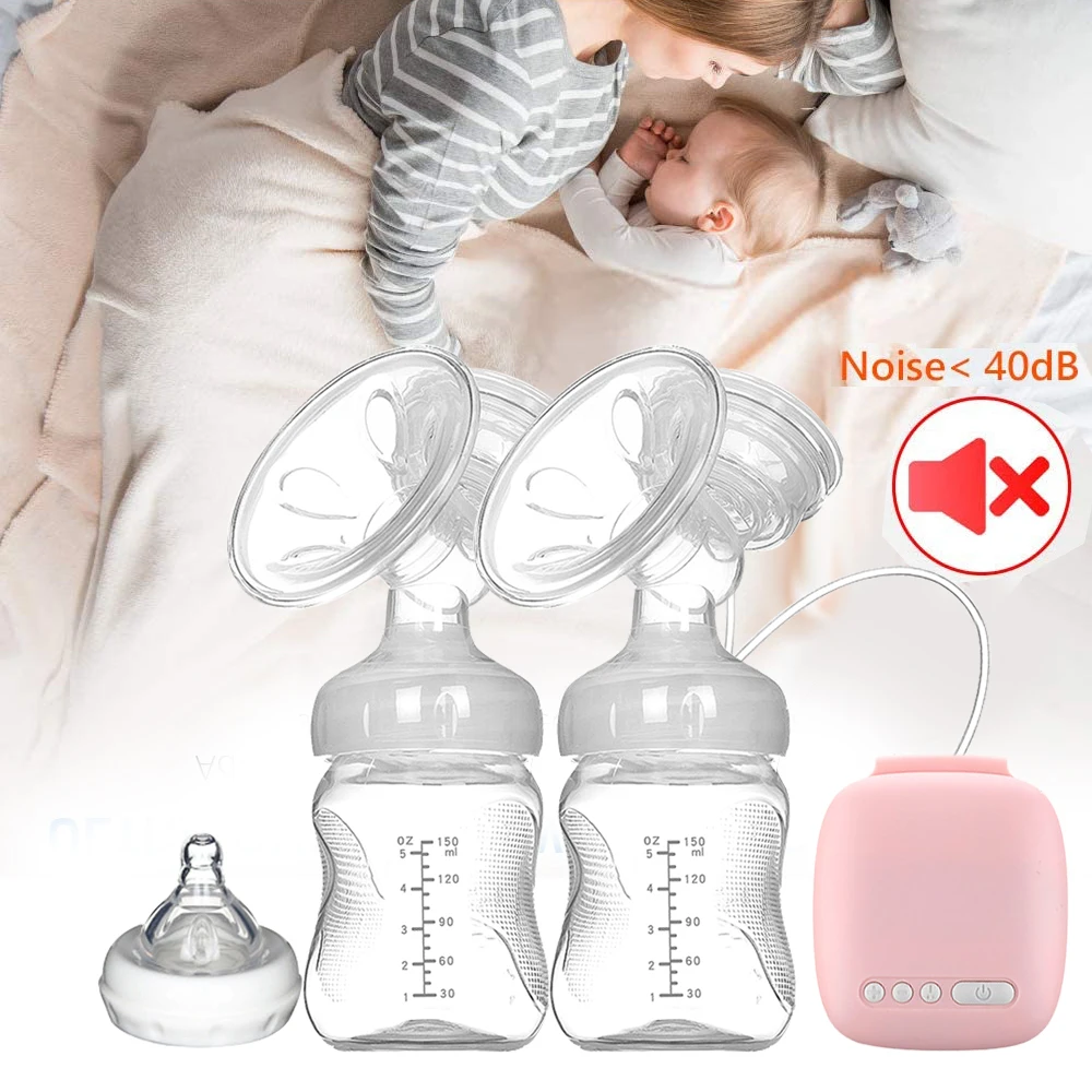 Automatic Free Electric Double Breast Pumps Manual Breast Pump Nipple Suction Breast Baby Feeding Pump Powerful Milk Sucker cheap electric breast pump