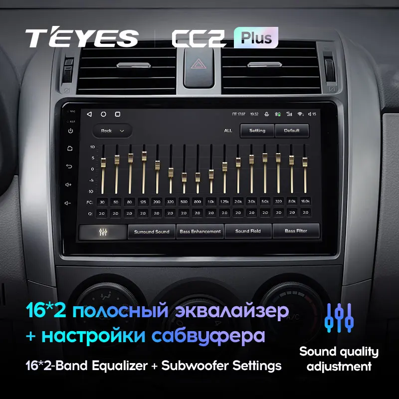TEYES CC2L CC2 Plus Car Radio Multimedia For Toyota Corolla